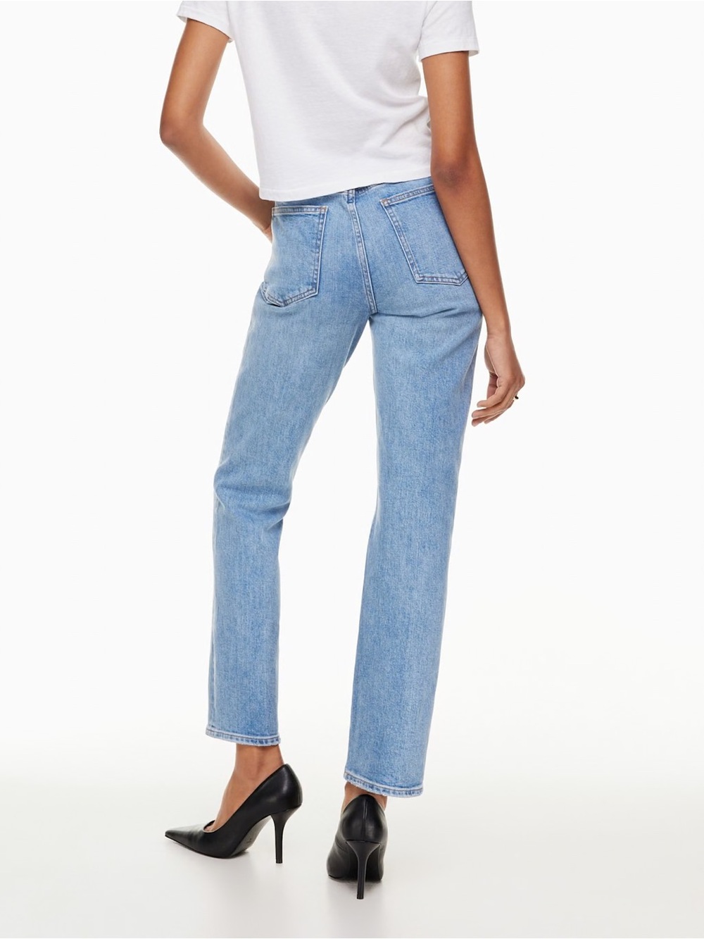 Aritzia Denim Forum The Arlo High Rise Straight 30L